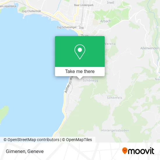 Gimenen map