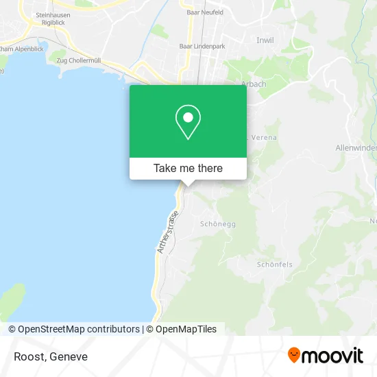 Roost map