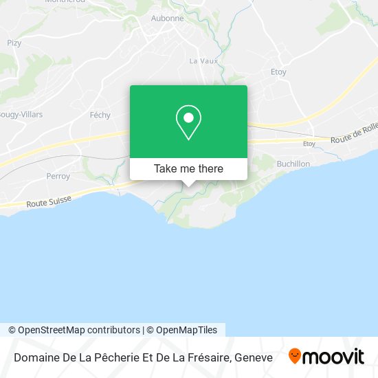 Domaine De La Pêcherie Et De La Frésaire map
