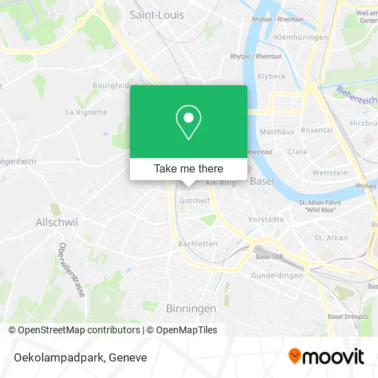 Oekolampadpark map
