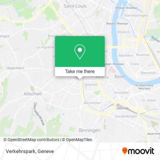 Verkehrspark map