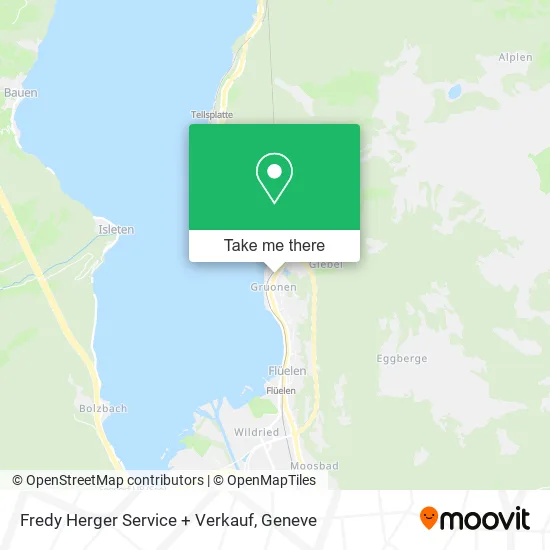 Fredy Herger Service + Verkauf map
