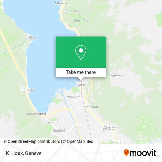 K Kiosk map
