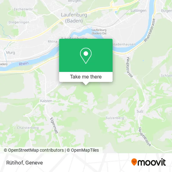 Rütihof map