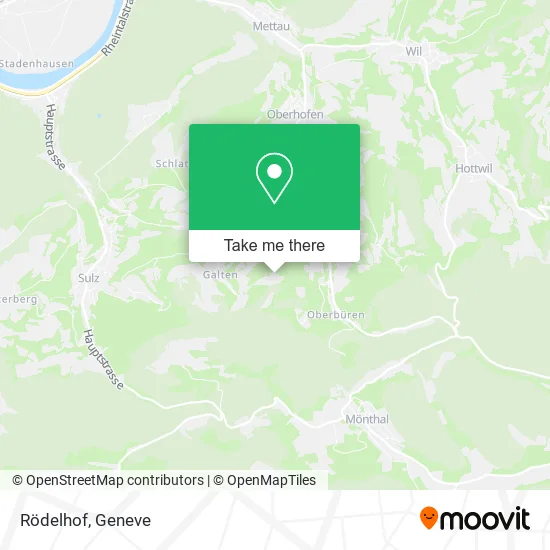Rödelhof map