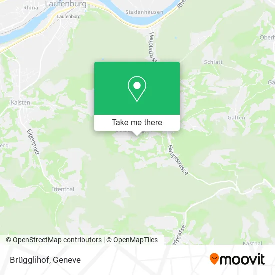 Brügglihof map