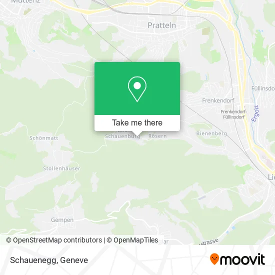 Schauenegg map