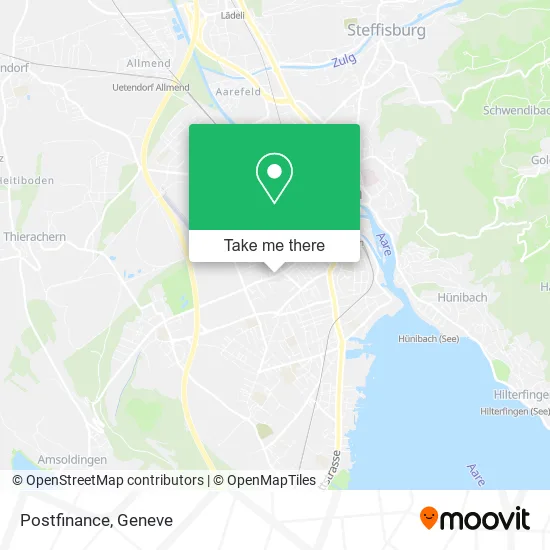 Postfinance map