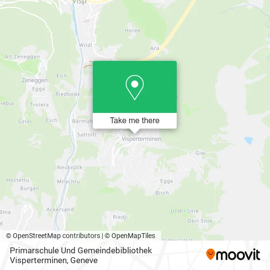 Primarschule Und Gemeindebibliothek Visperterminen map