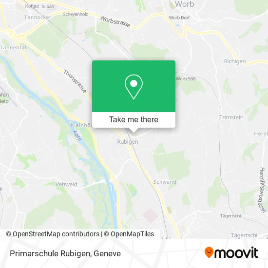 Primarschule Rubigen map