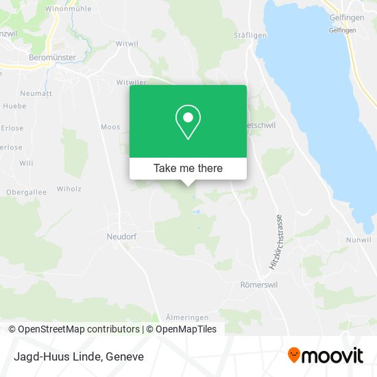 Jagd-Huus Linde map