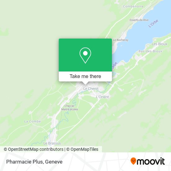 Pharmacie Plus map