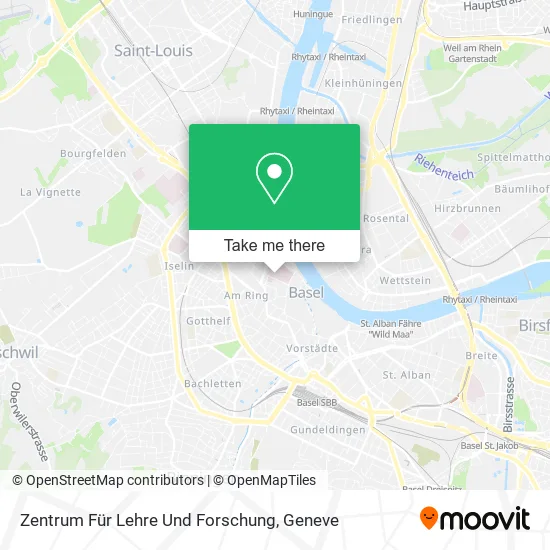 Zentrum Für Lehre Und Forschung map
