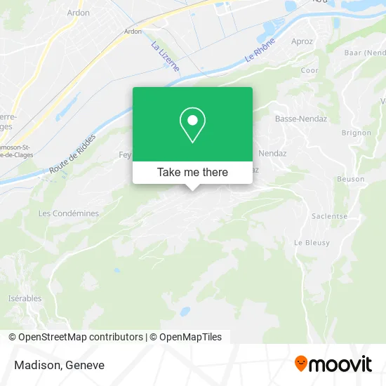 Madison map