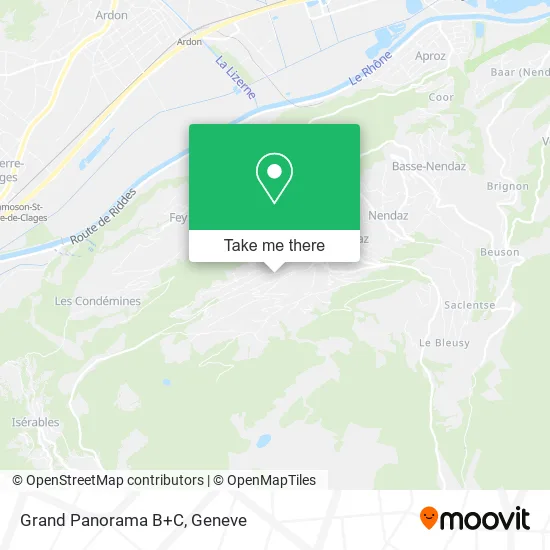 Grand Panorama B+C map