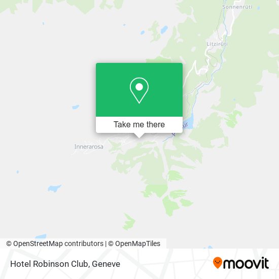 Hotel Robinson Club map