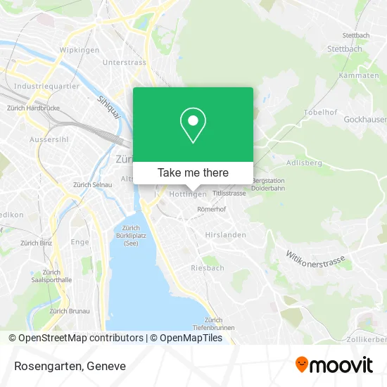 Rosengarten map