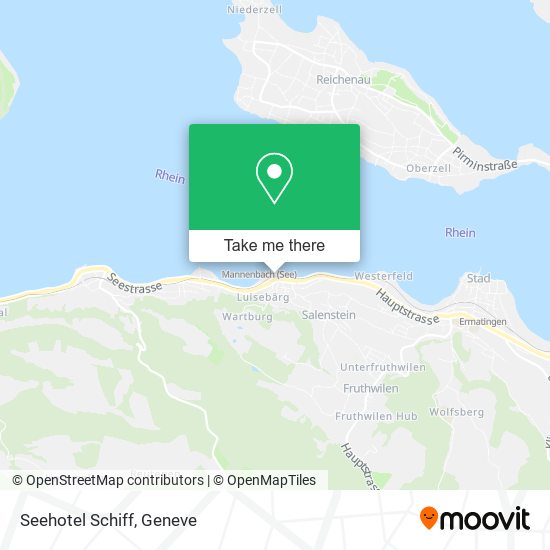 Seehotel Schiff map