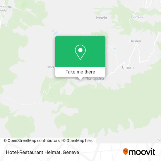 Hotel-Restaurant Heimat plan