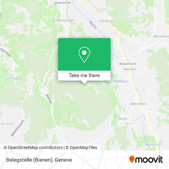 Belegstelle (Bienen) map