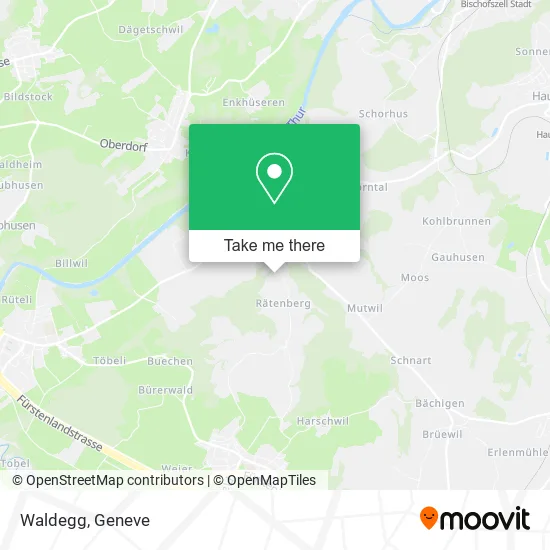 Waldegg map