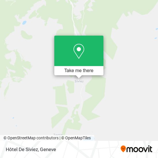 Hôtel De Siviez map