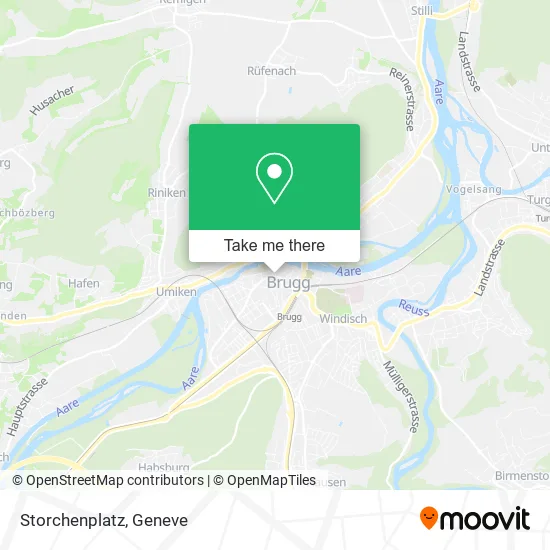 Storchenplatz map