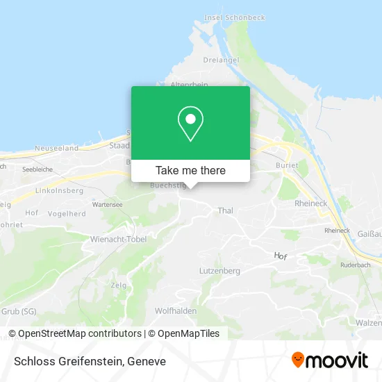 Schloss Greifenstein map