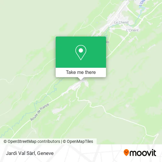 Jardi Val Sàrl map