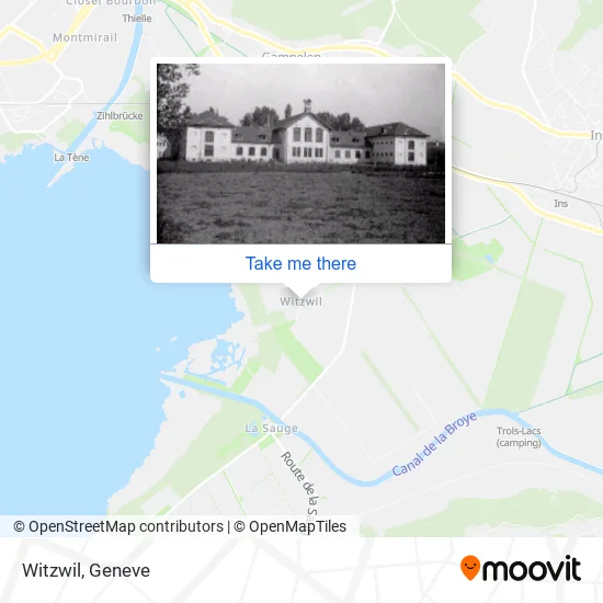 Witzwil map