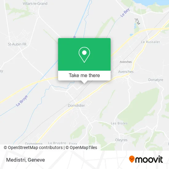 Medistri map