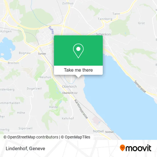 Lindenhof map