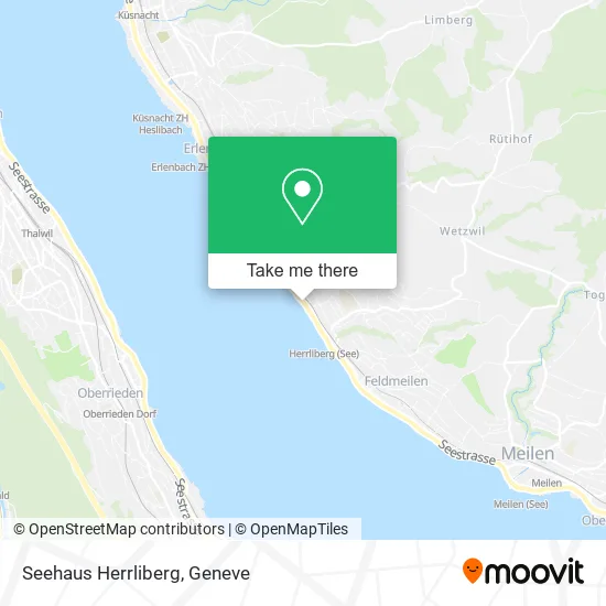 Seehaus Herrliberg map