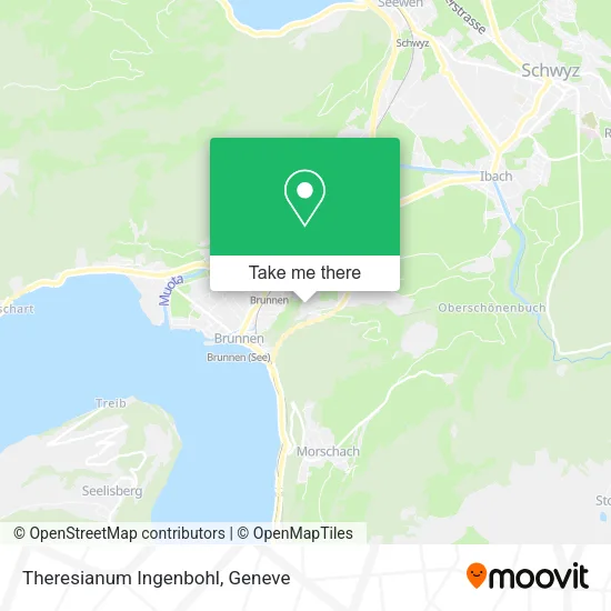 Theresianum Ingenbohl map