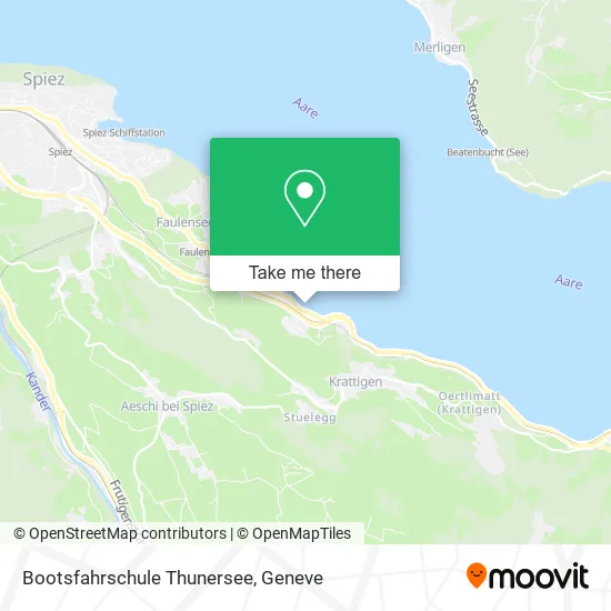 Bootsfahrschule Thunersee map