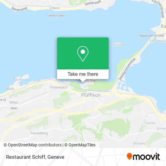 Restaurant Schiff map