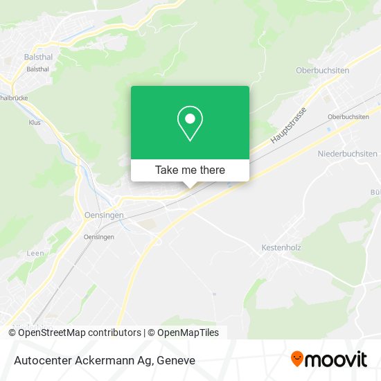 Autocenter Ackermann Ag map