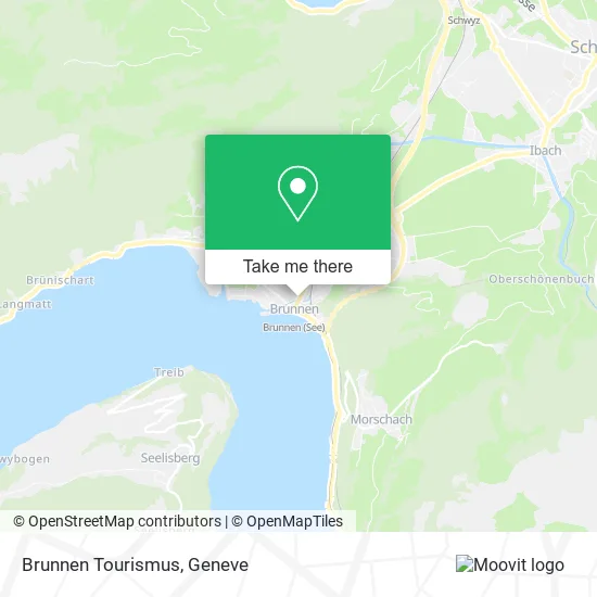 Brunnen Tourismus map