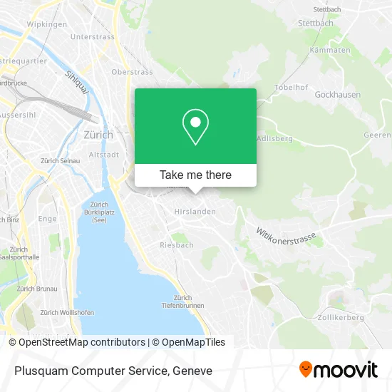 Plusquam Computer Service map