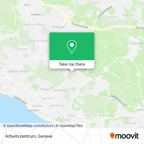 Arbeitszentrum map