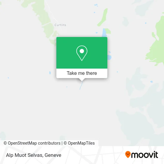 Alp Muot Selvas map
