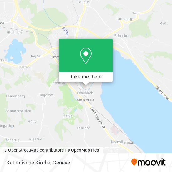 Katholische Kirche map