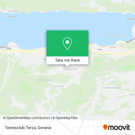 Tennisclub Terza map