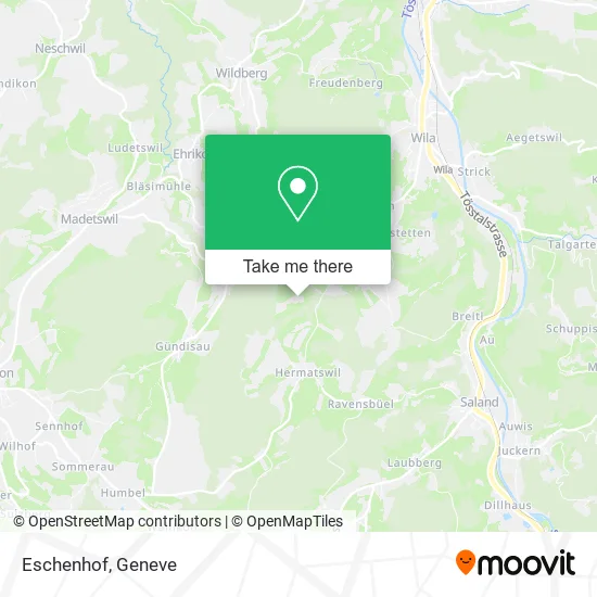 Eschenhof map