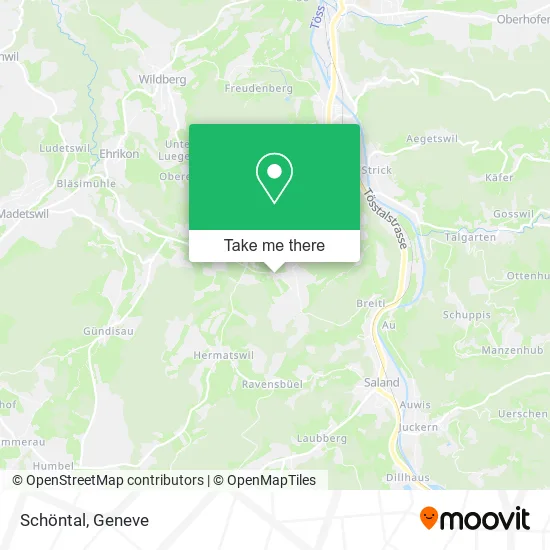 Schöntal map