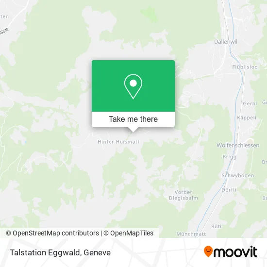 Talstation Eggwald map