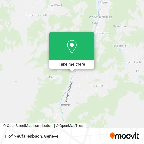 Hof Neufallenbach map