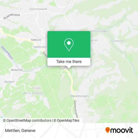 Mettlen map
