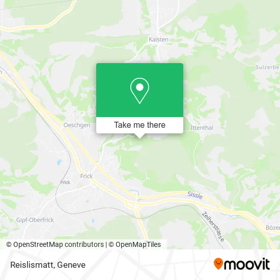Reislismatt map