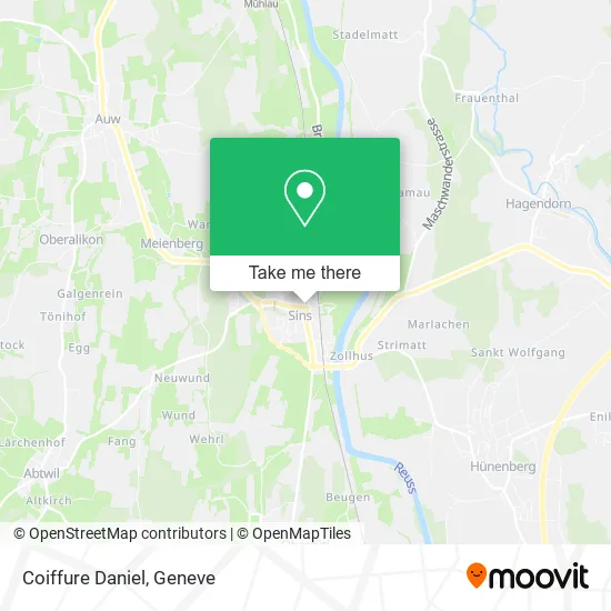 Coiffure Daniel map
